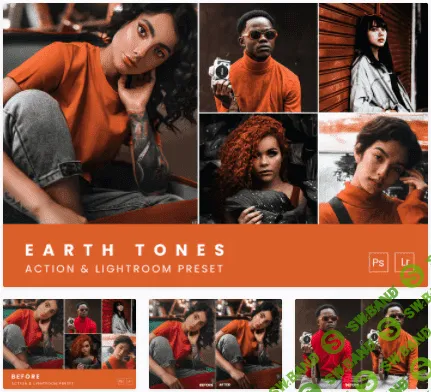 [elements.envato] Earth Tones Action & Lightroom Preset (2021)
