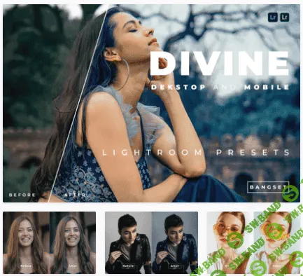 [Elements.envato] Предустановка Divine Desktop и мобильного Lightroom (2021)