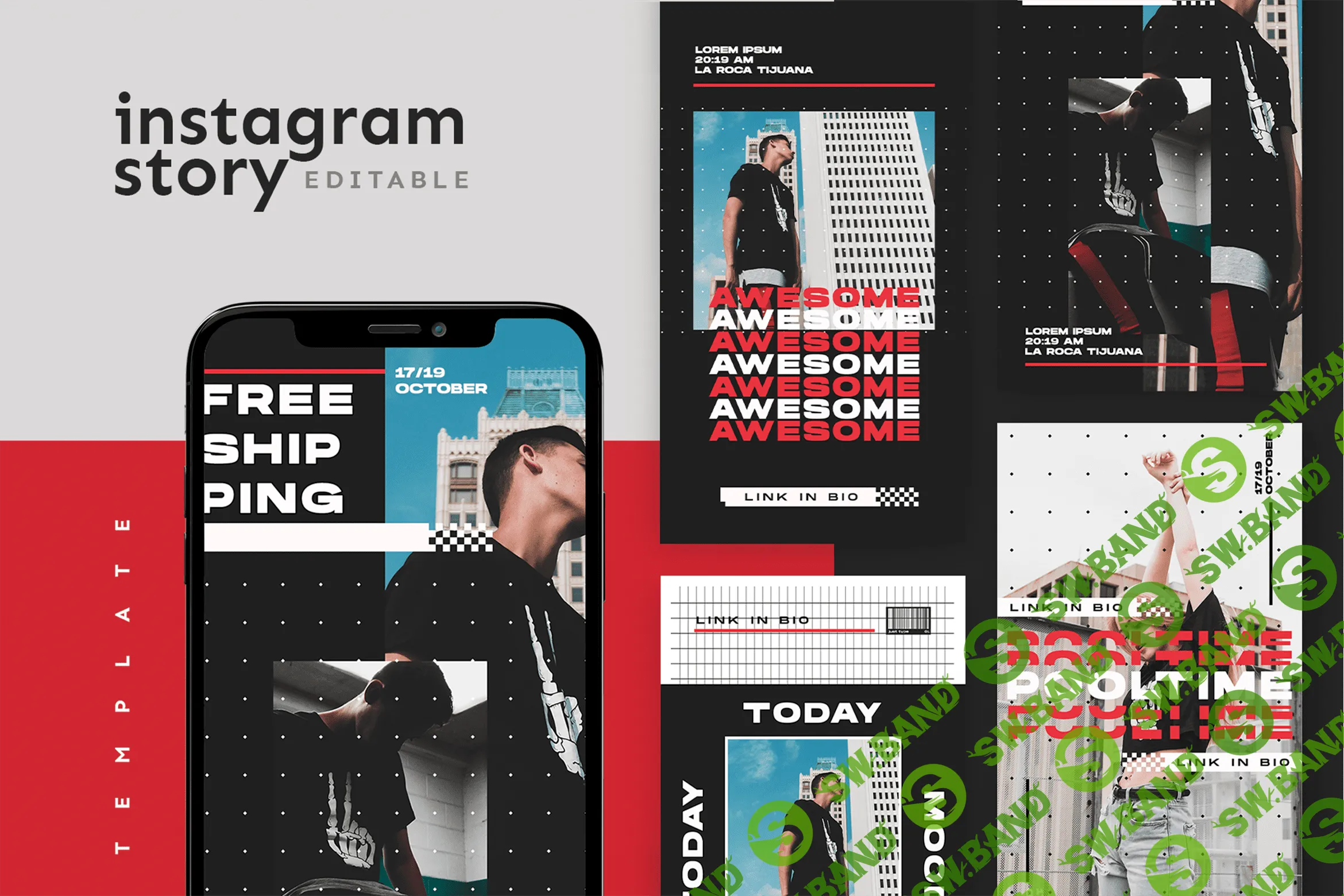 [elements.envato] Шаблон историй для instagram