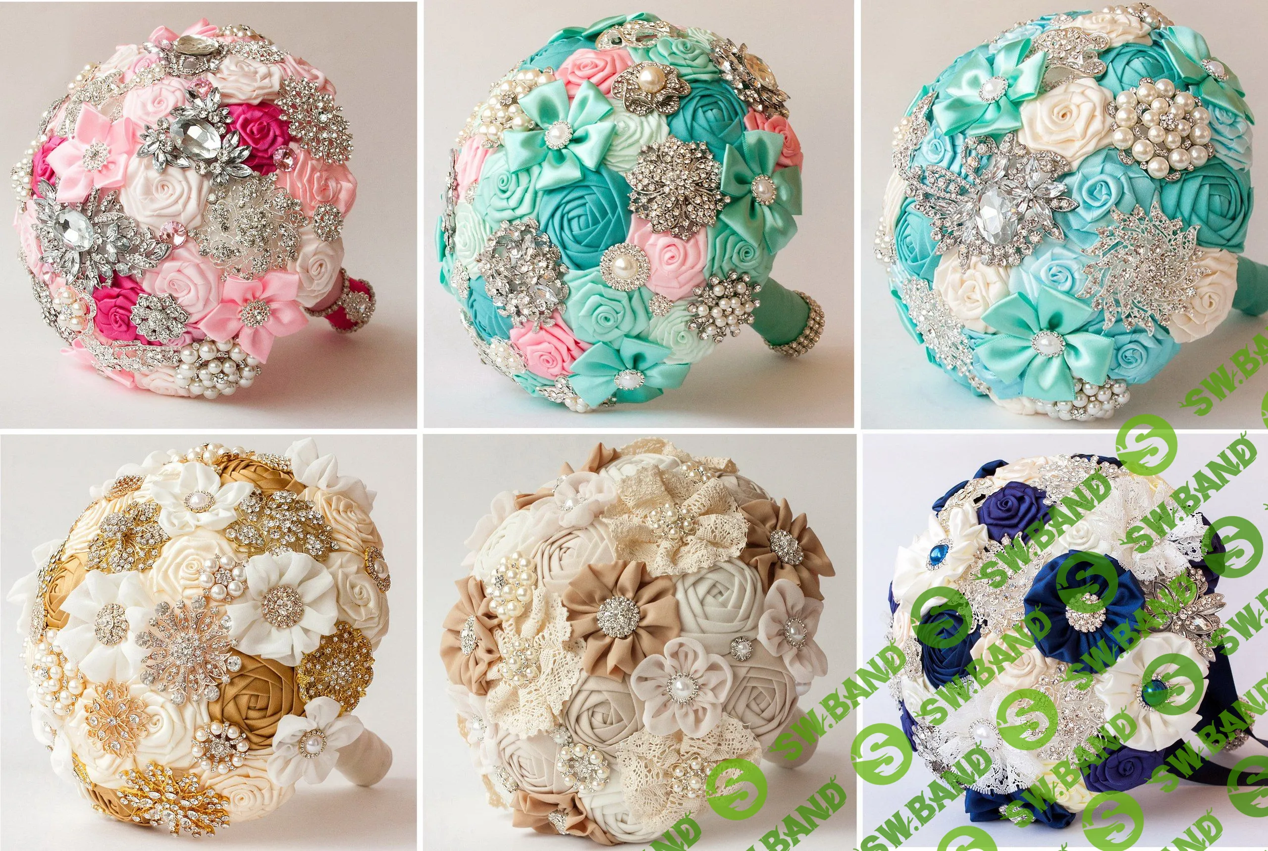 [Елена Герасимова] Курс по брошь-букетам (2019)