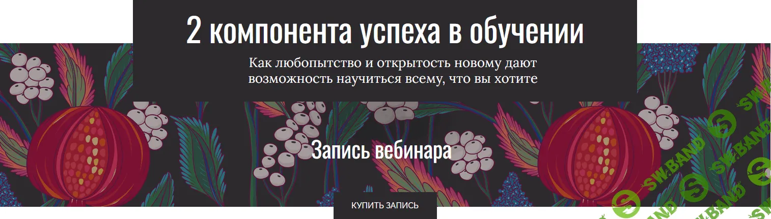 [Елена Тихомирова] 2 компонента успеха в обучении (2025)