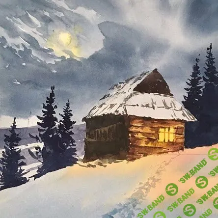 [Елена Власова] Зимняя акварель