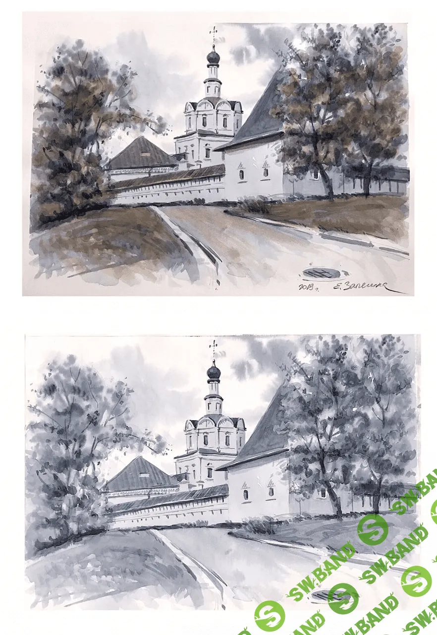 [Елизавета Залегина] Городской пейзаж и прикладная перспектива (2020)