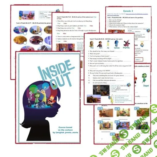 [English_prosto_maria] Курс по мультфильму Inside out (2022)