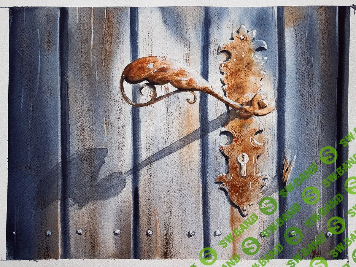 [enterclass.com] Акварельная СКАЗОЧНАЯ ДВЕРЬ с Надей Лойтлофф