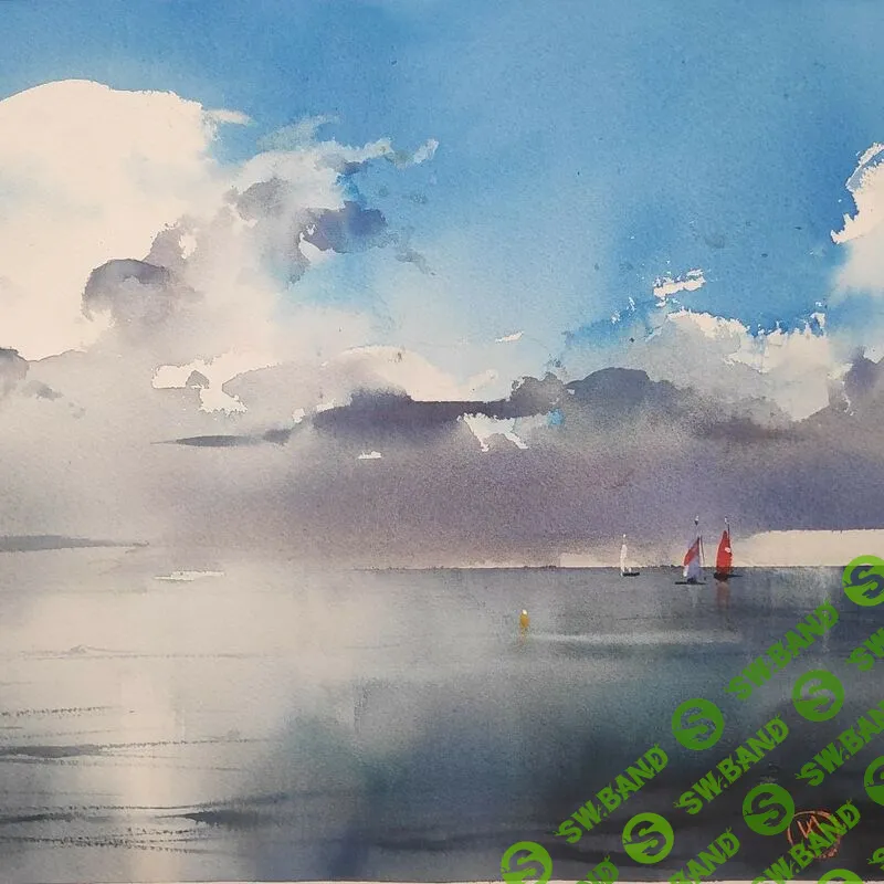 [Enterclass] Состояние неба. Пейзажи акварелью (2023)