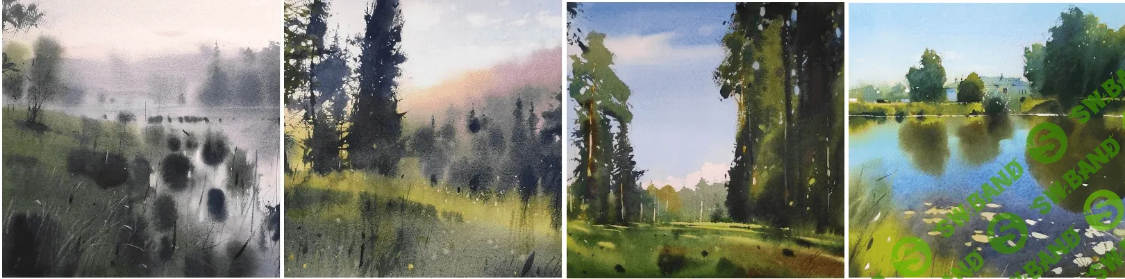 [Enterclass] Зеленый цвет в пейзаже (2023)