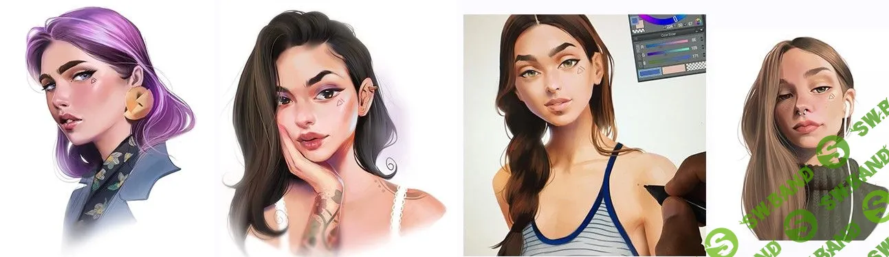 [Eric Anthony] Fashion портрет в Adobe Photoshop (2019)