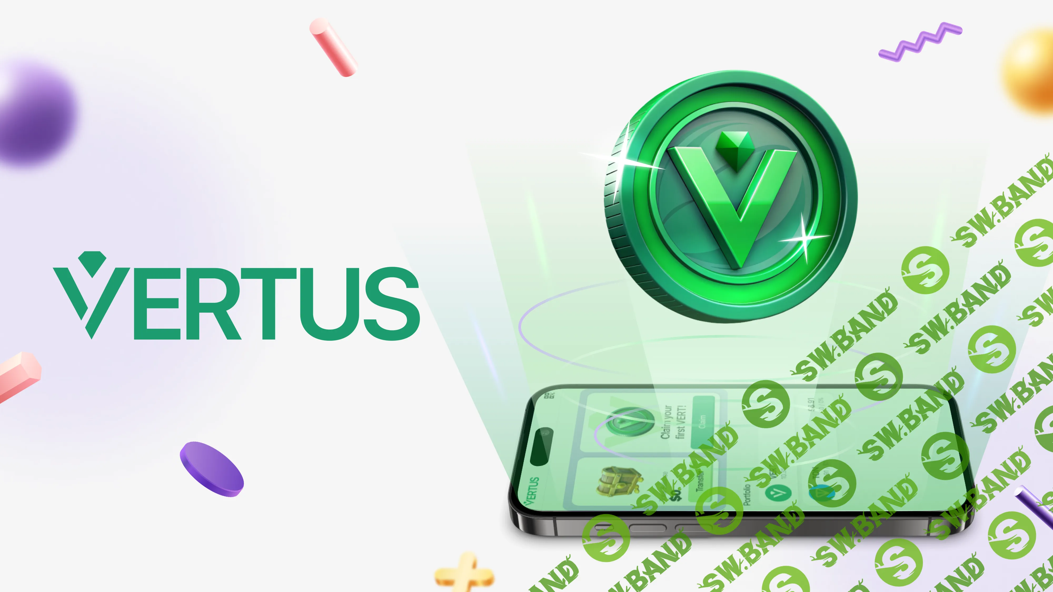 Еще один хороший проект для фарма поинтов, Vertus в Telegram
