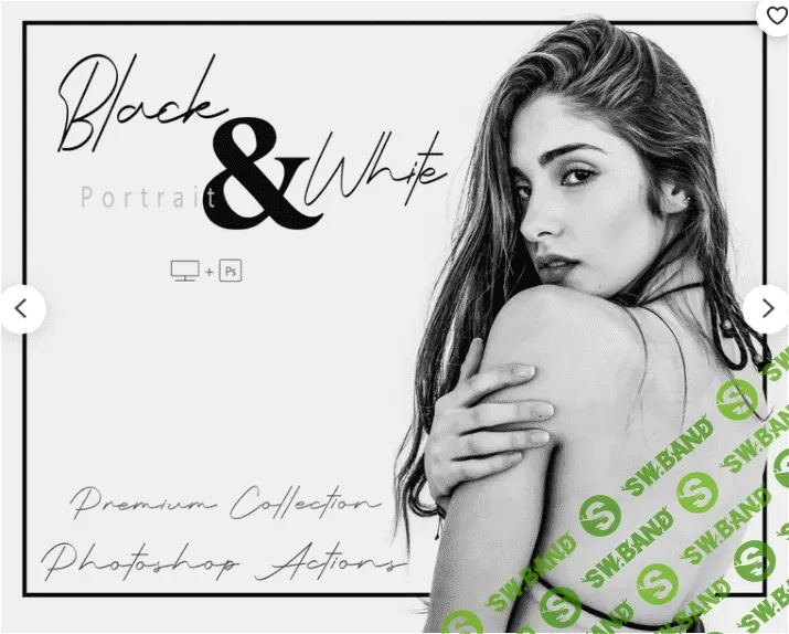 [etsy] 20 Black & White Portrait Photoshop (2022)