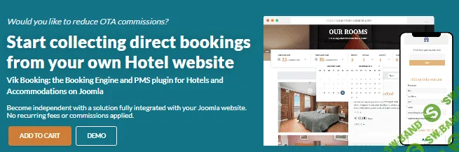 [extensionsforjoomla] Vik Booking v1.14.3 - компонент бронирования для Joomla (2022)