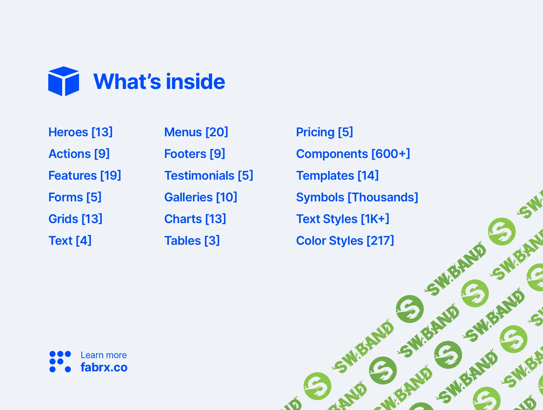[Fabrx Design - UI8.net] Fabrx Web Design System for Figma