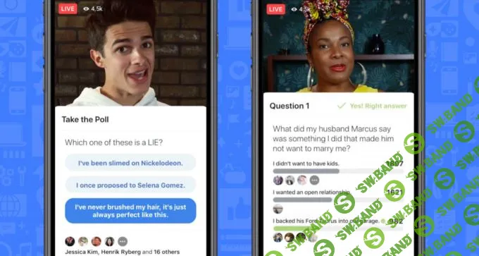 Facebook представила сервис для создания онлайн-викторин и интерактивных видео