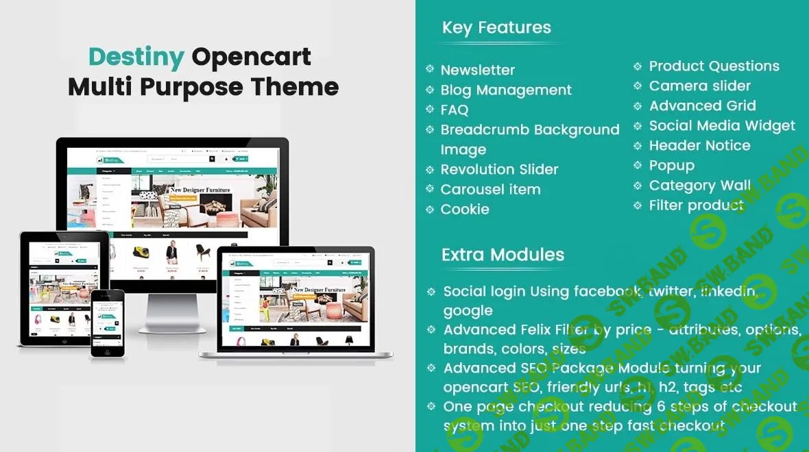 [felixtheme] Destiny Premium Opencart Theme