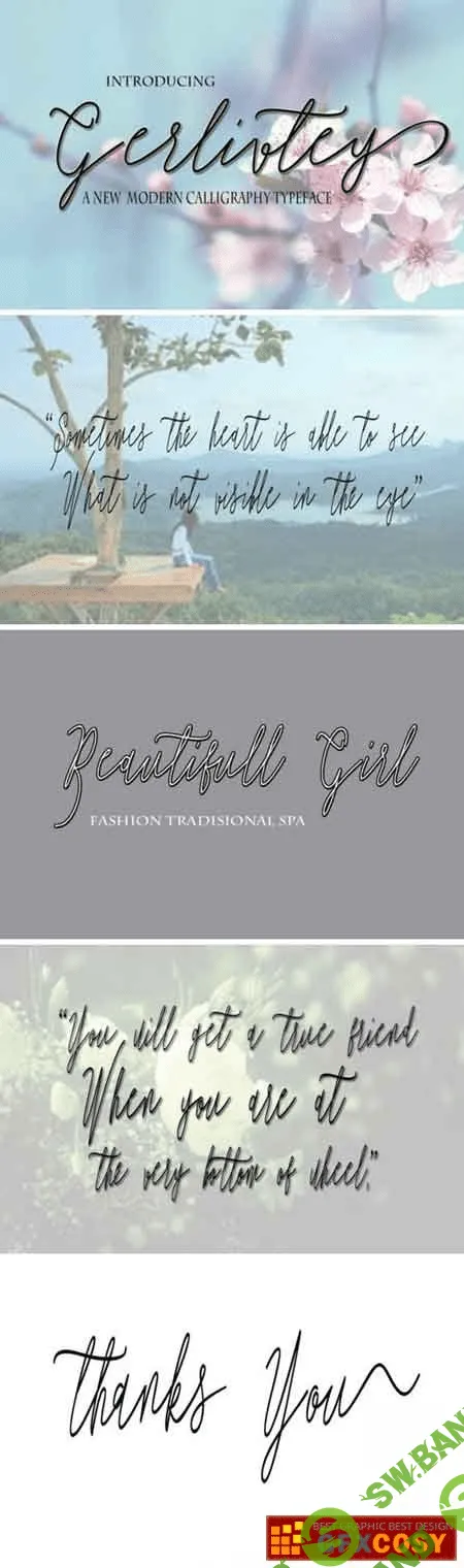 [fontbundles] Gerlivtey 139837