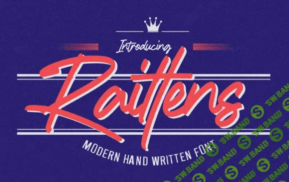 [Fontbundles] Raittens Font (2021)