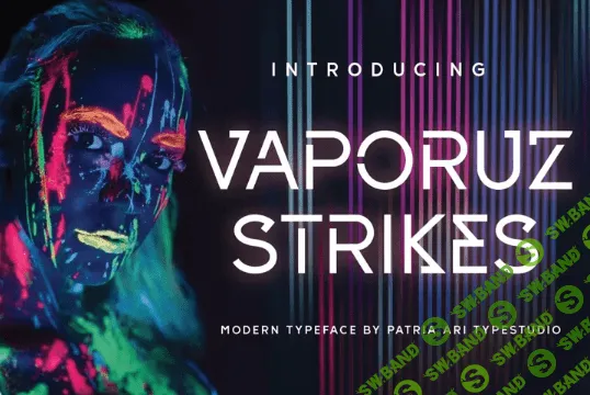 [Fontbundles] Vaporuz Strikes (2022)