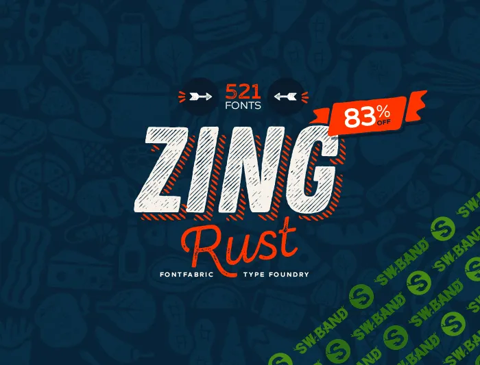 [fontfabric] Zing Rust Font