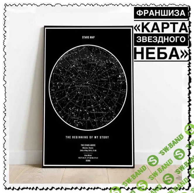 Франшиза Карта звездного неба
