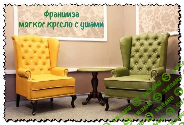 Франшиза Мягкое кресло с ушами