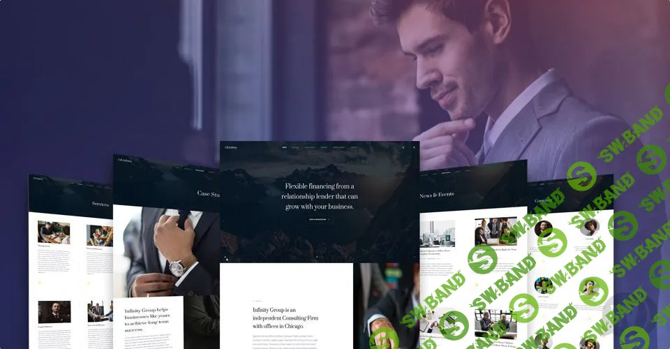 [Gavick] GK Infinity v1.0.0 - бизнес шаблон Joomla