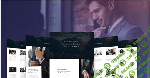 [gavick] GK Infinity v2.0.1 - бизнес шаблон для Joomla (2022)