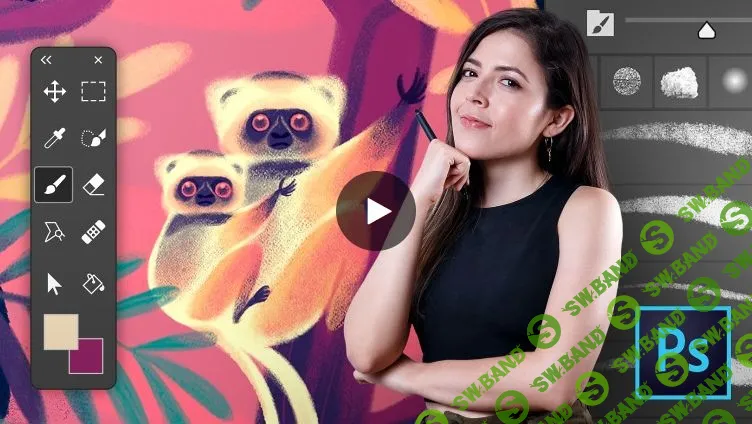 [Gemma Roman] Adobe Photoshop для иллюстраций [Domestika]