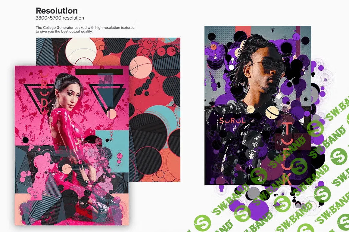 Генератор геометрических коллажей - Расширения для  Photoshop