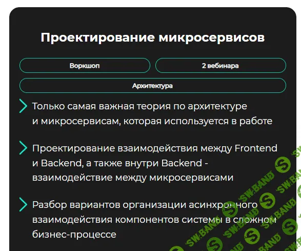 [GetAnalyst] Проектирование микросервисов (2024)