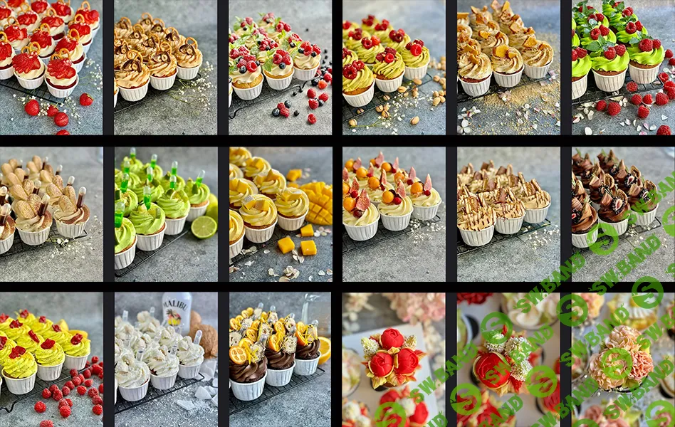 [Gift cookies, Николай Гагарин, Ирина Мошкина] 3 в 1. Совершенство в капкейках (2025)