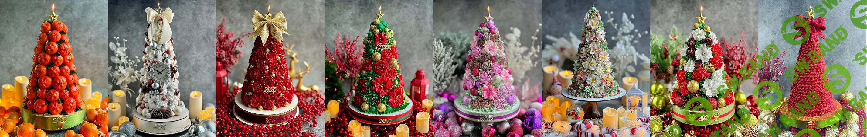 [Gift Cookies] Торты-елочки (2024)