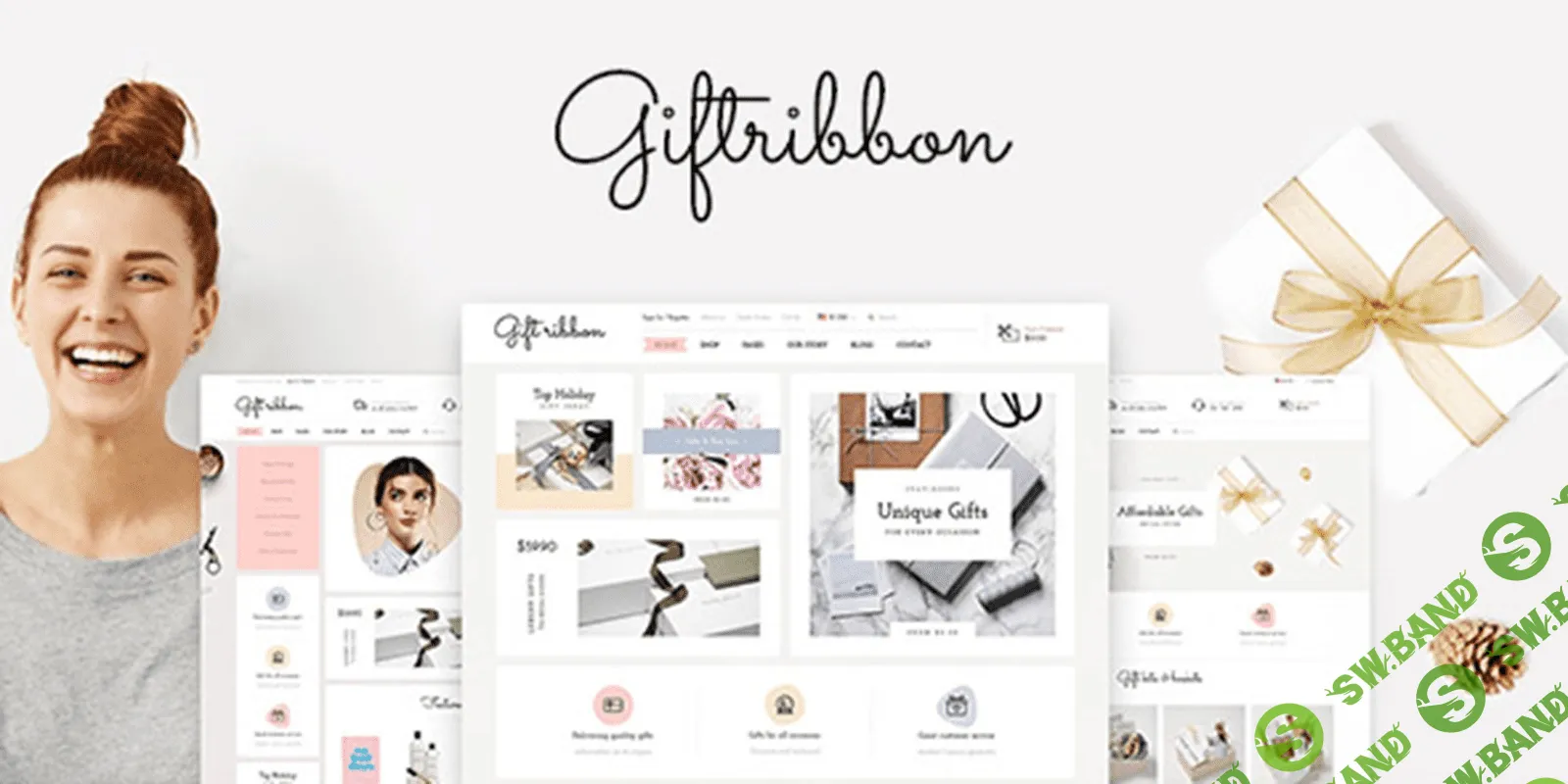 Giftribbon – Modern Accessory, Minimal Prestashop Theme
