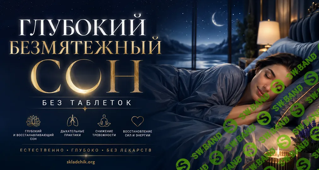 Глубокий безмятежный сон без таблеток [Виктор Мамонтов]