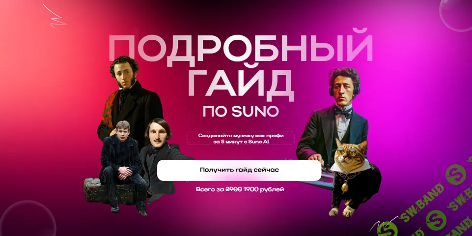 [GNeuro Academy, Никита Глухов] Подробный гайд по Suno (2025)