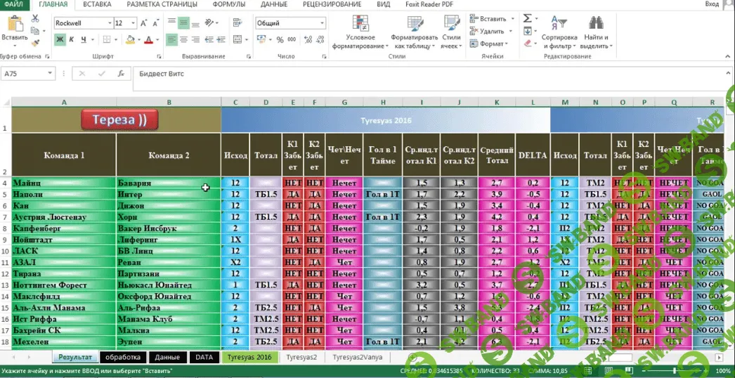 Golplyus ТЕРЕЗА v.3in1(Футбол, хоккей и баскет)
