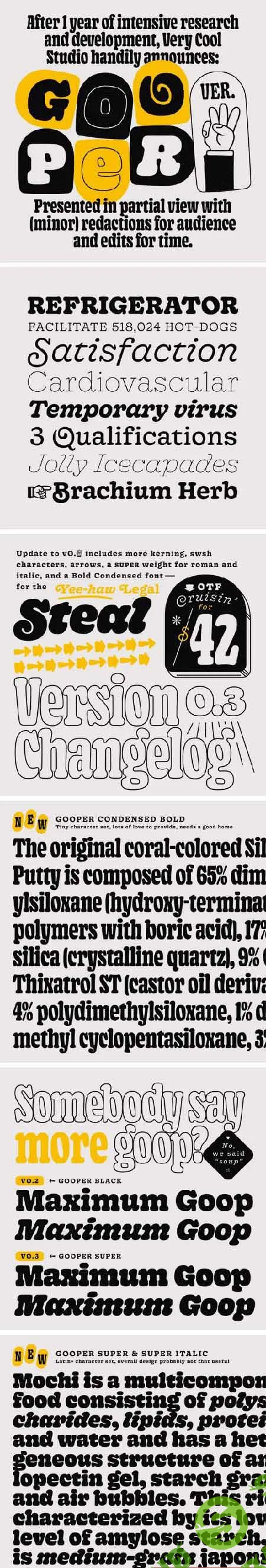 Gooper Font Family