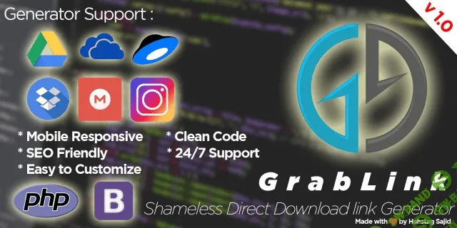 [GrabLink] Direct Download Link Generator PHP