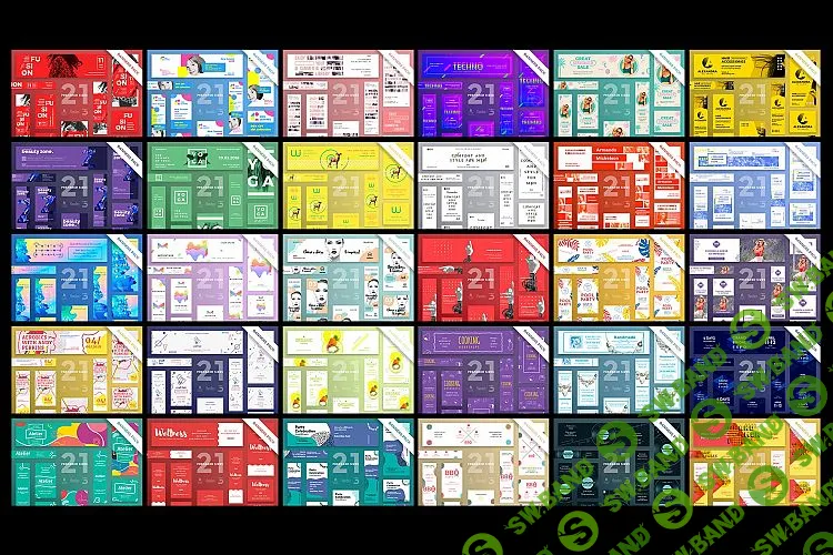 [Графика] 3990 шаблонов банеров