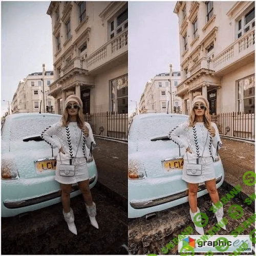 [Graphicex.com] Экшены и пресеты: Pack Europe + ROAD TRIP LR Presets + Pencil Print Photoshop Action