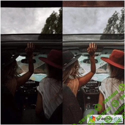 [Graphicex.com] Экшены и пресеты: Pack Europe + ROAD TRIP LR Presets + Pencil Print Photoshop Action