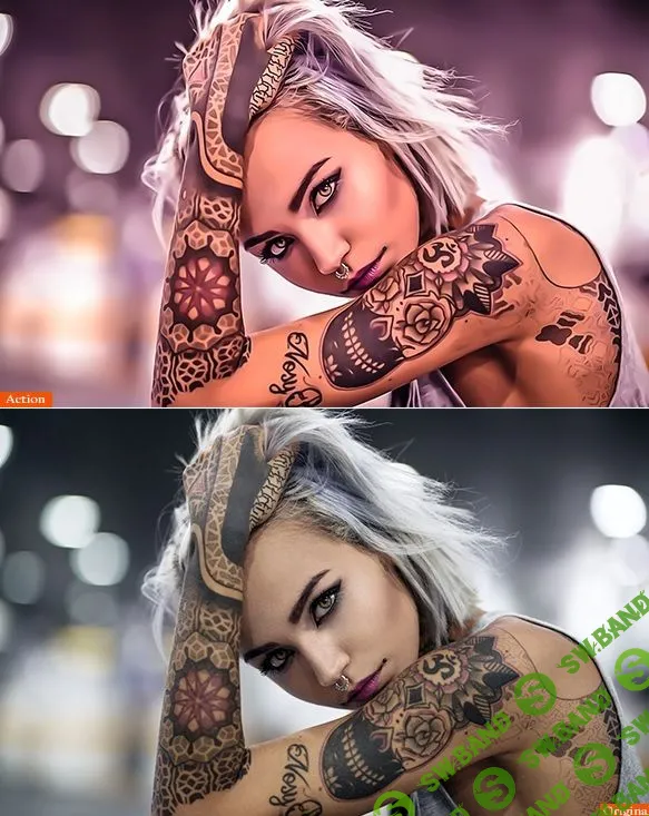 [Graphicriver] 2 рисовальных экшена: Paint Art Action и Pop Art Photoshop Action (2017)