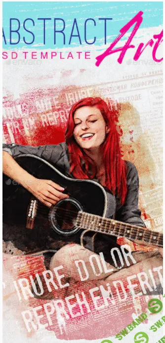 [Graphicriver] Abstract Art PSD Template (2020)