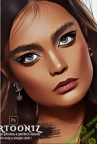 [Graphicriver] Cartooniz-painting Photoshop Action (2020)