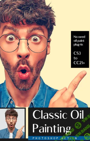 [Graphicriver] Classic Oil Painting Action (2020)