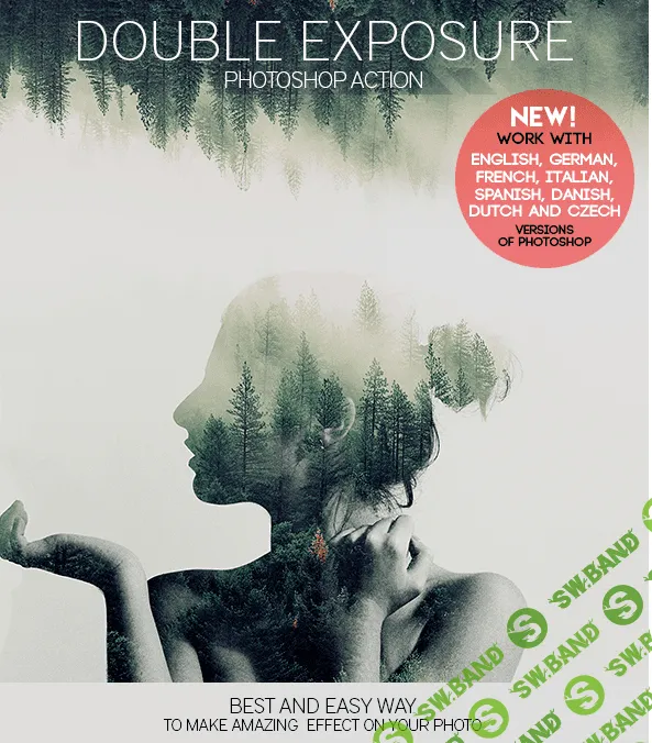 [graphicriver] Double Exposure Action