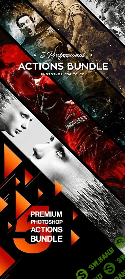 [graphicriver] Five Photoshop Actions Bundle