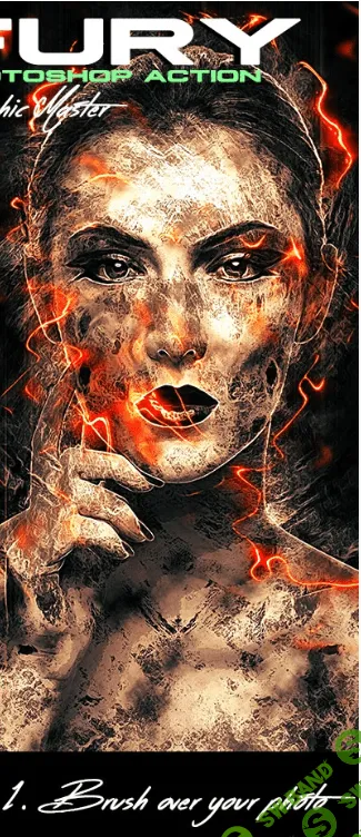 [Graphicriver] Fury Photoshop Action (2020)