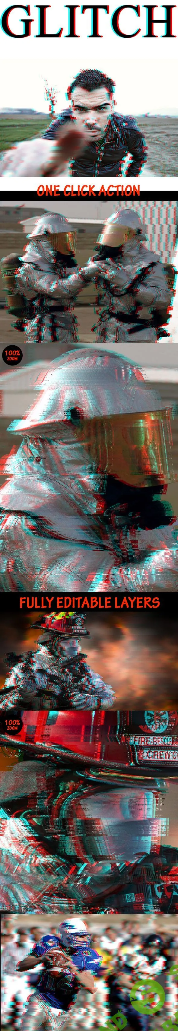 [GraphicRiver] Glitch Photo Effect