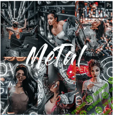 [Graphicriver] Moody Metal - Exclusive Actions Photoshop (2020)