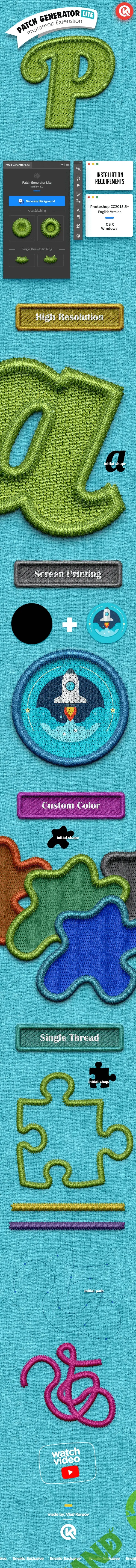 [graphicriver] Patch Generator Lite